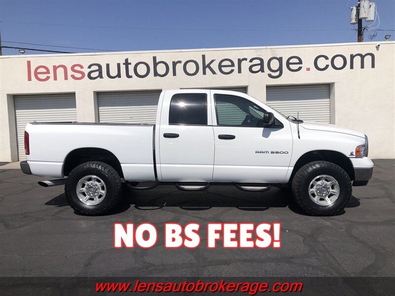 2004 Dodge Ram 2500 SLT  Low Mile Super Clean 5.9L Diesel 4x4!