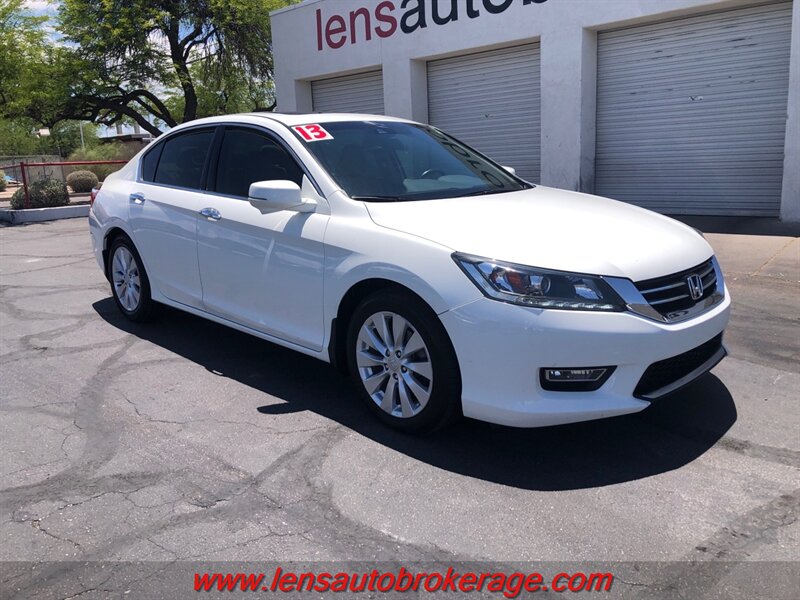 2013 Honda Accord EX-L V6  **CARFAX 1 OWNER W/74K MILES!**