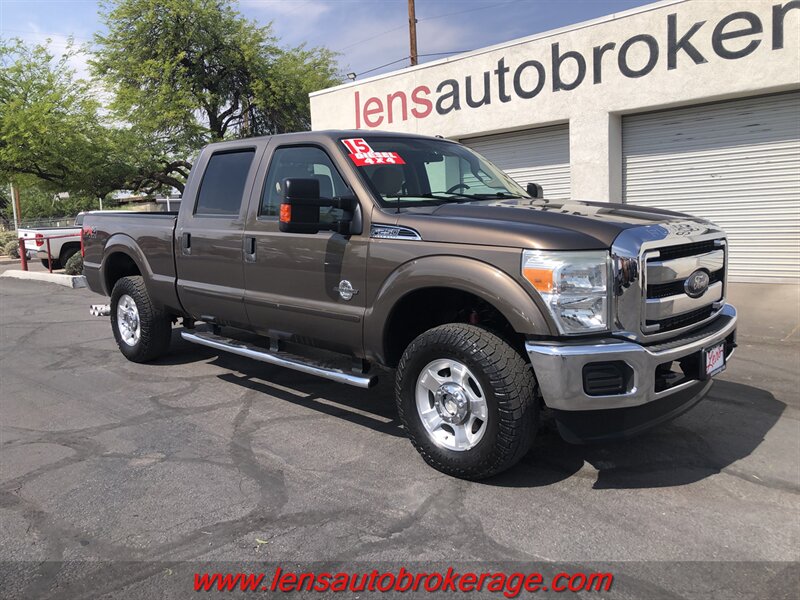 2015 Ford F-250 XLT  Crew Cab 4x4 Diesel!